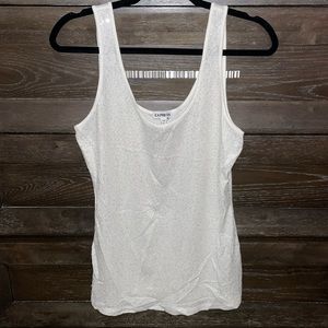 EXPRESS sequin tank top| size L